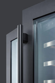 Summit | 24" Wide Built-In Black Matte Wine Cellar (SWC24GKS)    - Toronto Brewing