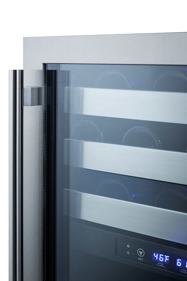 Summit | 24" Wide Built-In Dual Zone Commercial Wine Cellar (SWC532BLBIST)    - Toronto Brewing