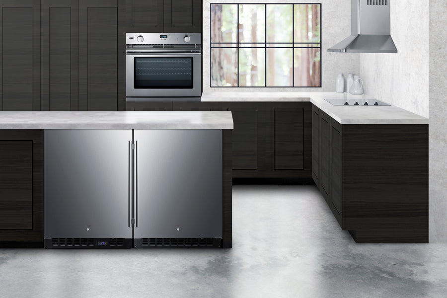 Summit | 24" Wide Built-In All-Freezer, ADA Compliant (ALFZ53)