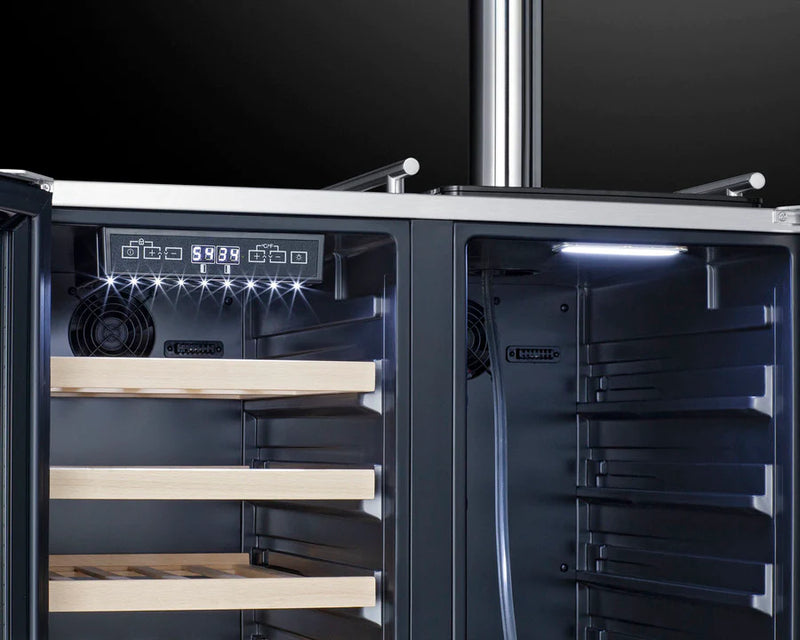 Summit | 24" Wide Built-In Beverage Center ADA Compliant (ASDG2411)    - Toronto Brewing