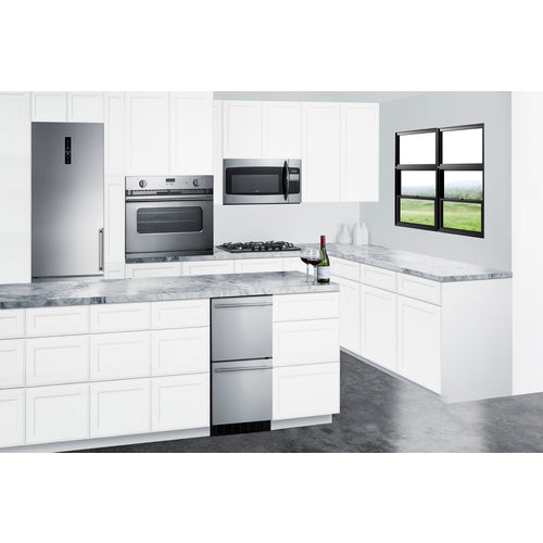 Summit | 15" Wide 2-Drawer All-Refrigerator, ADA Compliant (ASDR1524)    - Toronto Brewing