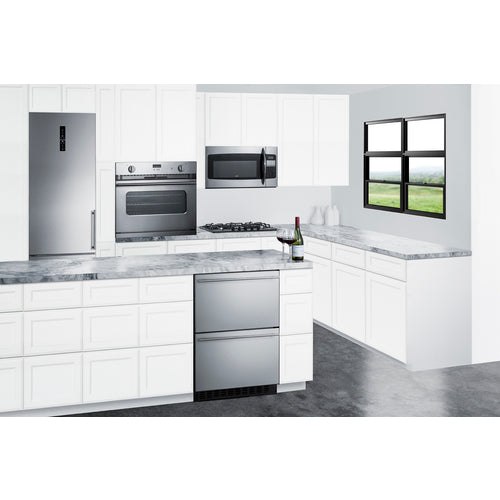 Summit | 24" Wide 2-Drawer All-Refrigerator, ADA Compliant (ASDR2414)    - Toronto Brewing