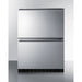 Summit | 24" Wide 2-Drawer Refrigerator-Freezer, ADA Compliant (ADRF244)    - Toronto Brewing