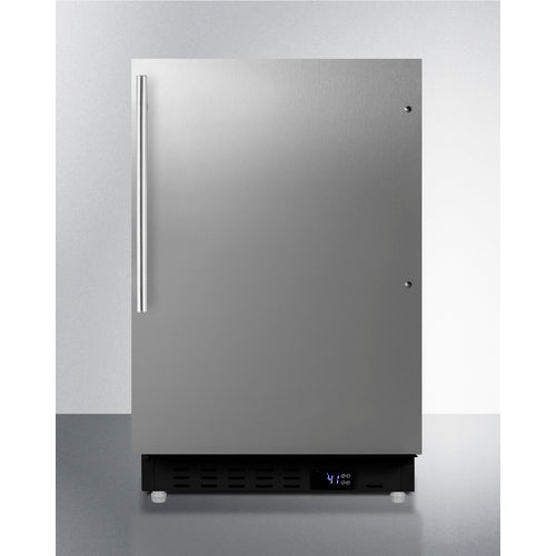 Summit | 21" Wide Built-In All-Refrigerator with Professional Style Handle, ADA Compliant (ALR47BCSSHV)    - Toronto Brewing