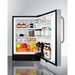 Summit | 21" Wide Built-In All-Refrigerator, ADA Compliant (ALR47WSSTB)    - Toronto Brewing