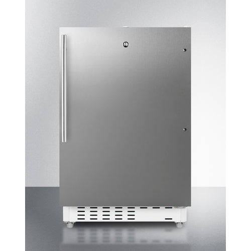 Summit | 21" Wide Built-In Refrigerator-Freezer, ADA Compliant (ALRF48CSSHV)    - Toronto Brewing