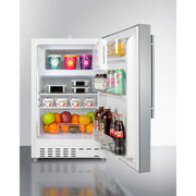 Summit | 21" Wide Built-In Refrigerator-Freezer, ADA Compliant (ALRF48CSSHV)    - Toronto Brewing