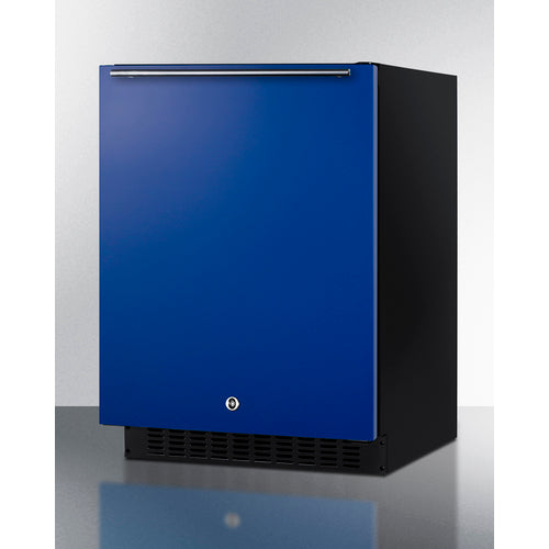 Summit | 24" Wide Built-In All-Refrigerator ADA Compliant (ASDS2413) Blue (ASDS2413B)   - Toronto Brewing