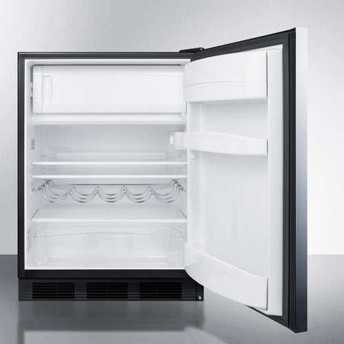 Summit | 24" Wide Refrigerator-Freezer, ADA Compliant (CT663BKBISSHVADA)    - Toronto Brewing