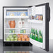 Summit | 24" Wide Built-In Refrigerator-Freezer, ADA Compliant (AL652BK)    - Toronto Brewing