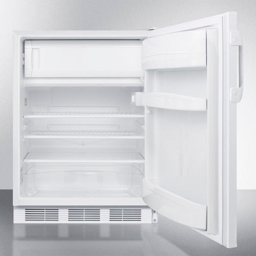 Summit | 24" Wide Built-In Refrigerator-Freezer, ADA Compliant (AL650LWBI)