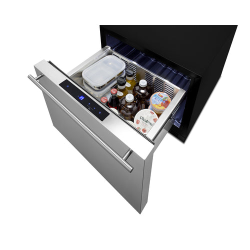 Summit | 21.5" Wide Single Drawer Refrigerator (FF1DSS)    - Toronto Brewing