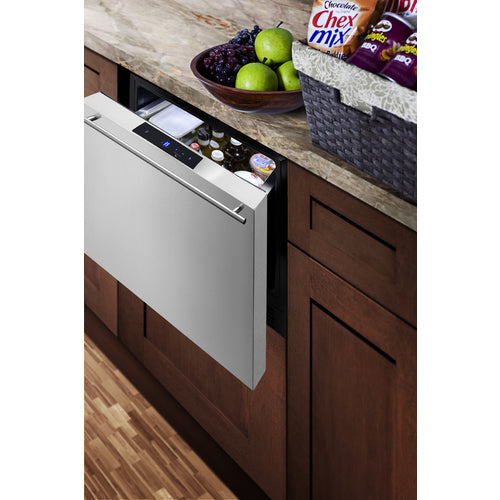 Summit | 21.5" Wide Single Drawer Refrigerator (FF1DSS)    - Toronto Brewing