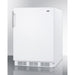Summit | 24" Wide All-Refrigerator (FF6BK2SS) White Door/White Cabinet/White Interior (FF61W)   - Toronto Brewing