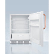 Summit | 24" Wide All-Refrigerator with Antimicrobial Copper Handle, ADA Compliant (FF6LWBI7TBCADA)    - Toronto Brewing