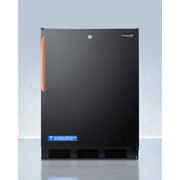 Summit | 24" Wide All-Refrigerator with Antimicrobial Copper Handle, ADA Compliant (FF7LBLKBITBCADA)    - Toronto Brewing