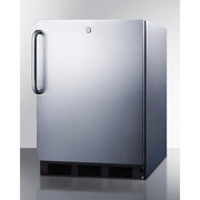 Summit | 24" Wide All-Refrigerator, ADA Compliant (FF7LBLKCSSADA) Stainless Steel (FF7LBLKCSSADA)   - Toronto Brewing