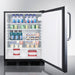 Summit | 24" Wide All-Refrigerator, ADA Compliant (FF7LBLKCSSADA)    - Toronto Brewing