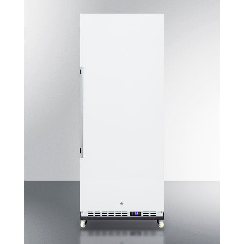 Summit | 24" Wide Mini Reach-In All-Refrigerator with dolly (FFAR12WRI) White (FFAR121WRI)   - Toronto Brewing