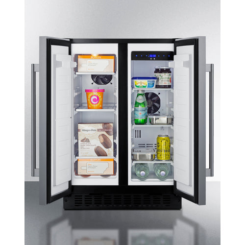 Summit | 24" Built-In Refrigerator-Freezer (FFRF24SS)    - Toronto Brewing