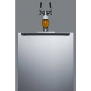 Summit | 5.5 cu. ft. Dual Tap Built-In Kegerator - ADA Compliant (SBC58BLBIADA)    - Toronto Brewing