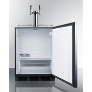 Summit | 5.5 cu. ft. Dual Tap Built-In Kegerator - ADA Compliant (SBC58BLBIADA)    - Toronto Brewing