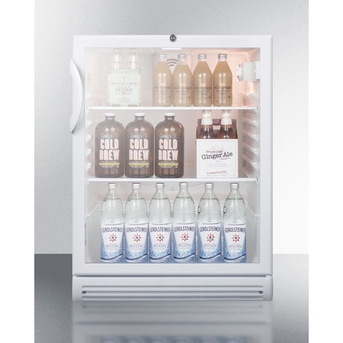 Summit | 24" Wide Built-In Beverage Centre, ADA Compliant (SCR600BGLBIADA)    - Toronto Brewing