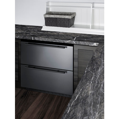 Summit | 30" Wide 2-Drawer All-Refrigerator, ADA Compliant (SPR3032DADA)    - Toronto Brewing