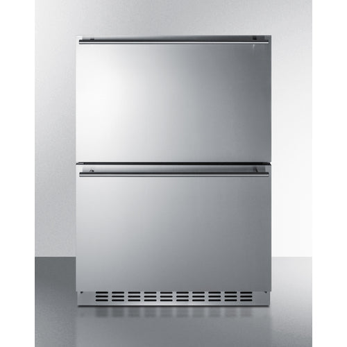 Summit | 24" Wide 2-Drawer Refrigerator-Freezer (SPRF34D)    - Toronto Brewing