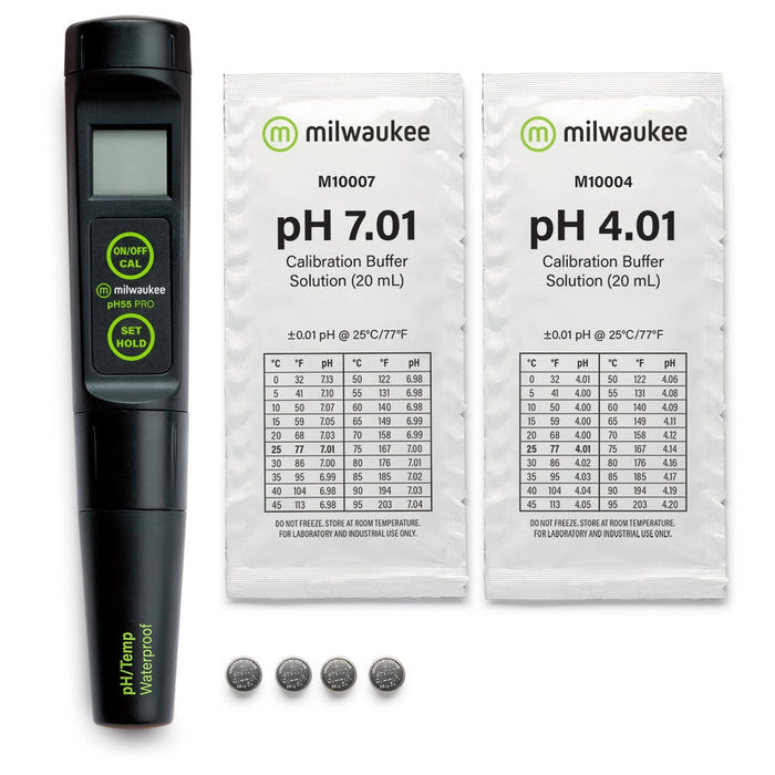 Milwaukee PH55 PRO Waterproof pH & Temperature Tester with ATC & Replaceable Probe    - Toronto Brewing